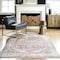 Nuloom Galilea Mottled Mast Medallion Area Rug 4ft x 6ft KKST02A-406 - alternate 1